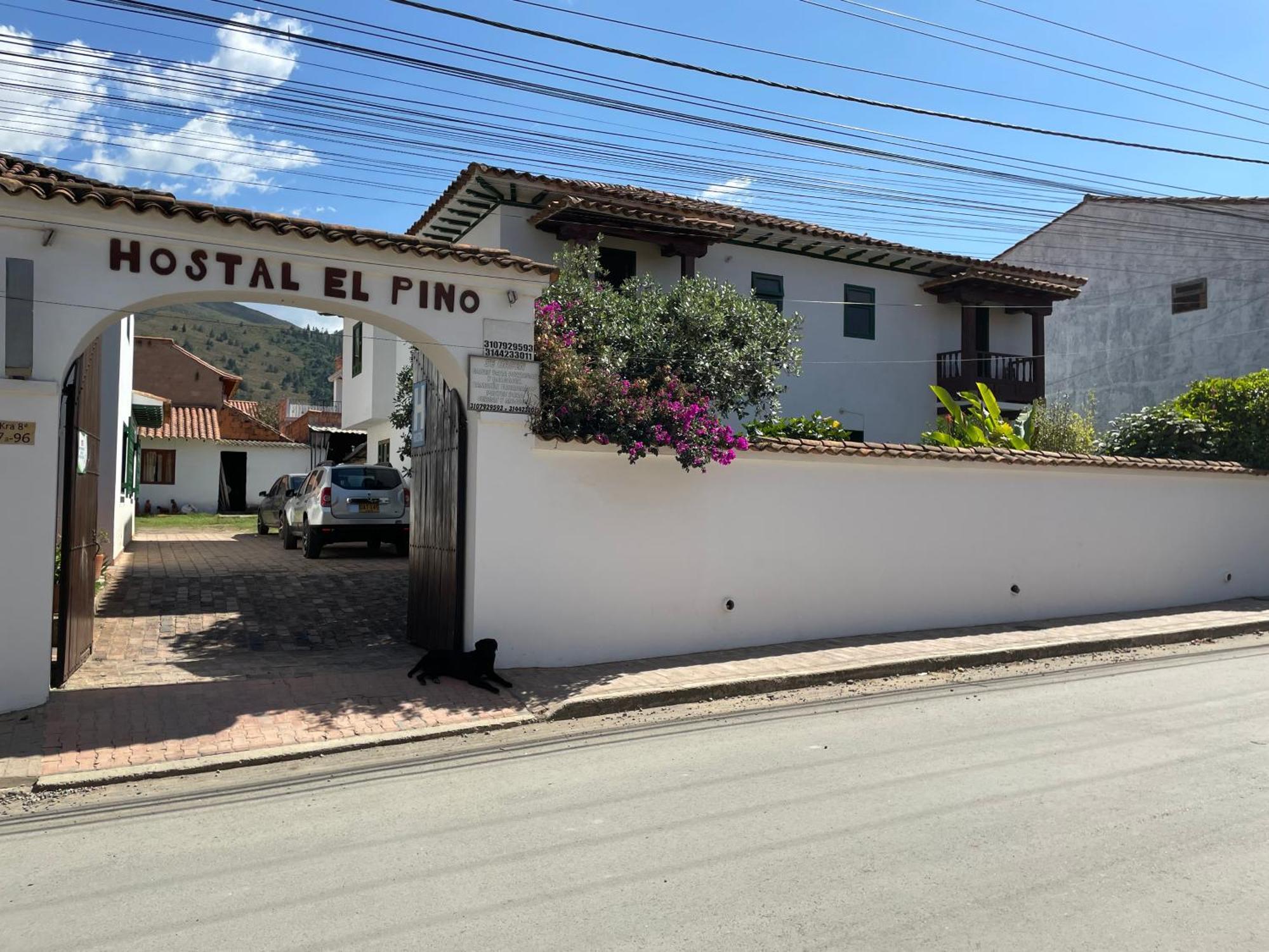 Hostal El Pino فيلا دي ليفا المظهر الخارجي الصورة